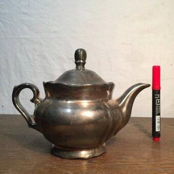 postříbřená konvice na čaj US. Silber Zone Bavaria...