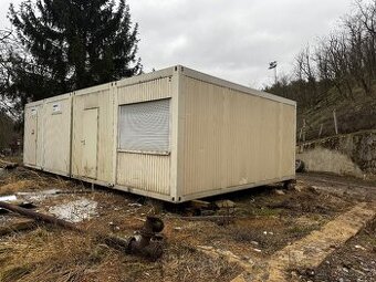 Stavební dvojbuňka, kancelářská dvoj buňka, obytný kontejner