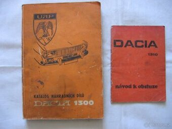 Dacia 1300 - katalog návod k obsluze