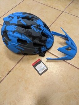 přilba R2 WHEELIE matná modrá, šedá, černá