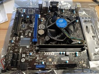 MSI H97M-E35, + CPU i3-4160, RAM 4GB DDR3