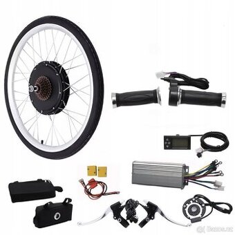 Motor do kola, přídavný set 1000W 48V 26", Elektrokolo