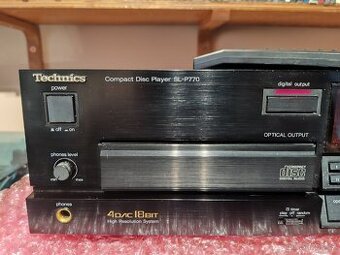 CD TECHNICS SL-P770 + DÁLKA, JAPAN 100V