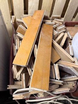 Parkety použité , rozměry ve fotografiích