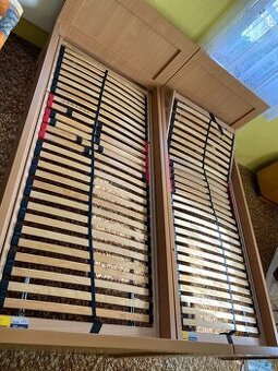 Polohovací postele bez matrace