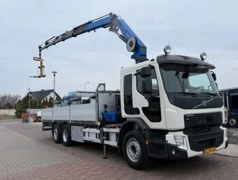 Volvo FE 320 - 6x2 - Valník + HR-HMF 2120 K-5 – EURO 6