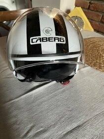 unisexová helma Caberg na scooter se sluneční clonou