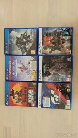 Hry (text) PS5 / PS4 (Assassin, Red Dead, Dogma 2..)
