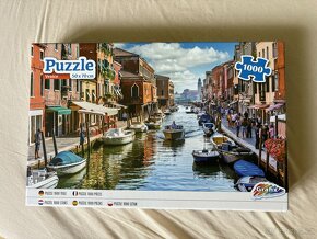 Puzzle Venice Benátky 1000ks