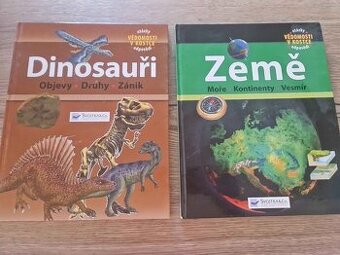 Dvě Encyklopedie Dinosauři a Země