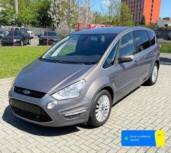 Ford S-max 2.0TDCI 120kw--MANUÁL--TITANIUM--KŮŽE--149.000km