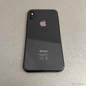 iPhone XS 256GB, 100% baterie, 12 měsíců záruka