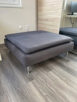 Taburet IKEA SÖDERHAMN – tmavě šedý - 1