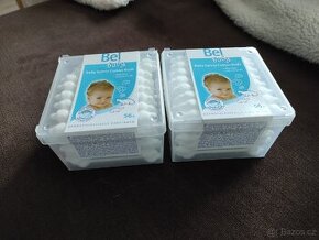 Dětské vatové tyčinky Bel baby 2x56ks