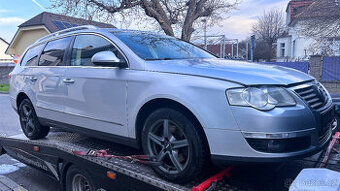 Vůz na náhradní díly VW Passat B6 kombi 2007 BMP JLU LA7W