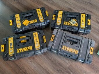 Dewalt tough kufry - 5 ks - IP 65 - 3 nové, 2 použité