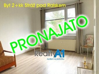 PRONAJATO Pronájem bytu 2+kk - Stráž pod Ralskem