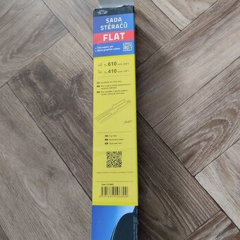 Sada stěračů Flat, stěrače.Nove
