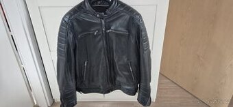 Kožená moto bunda Helstons Cruiser, vel 4XL