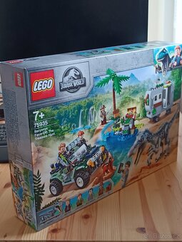 ☘️ LEGO JURSKÝ SVĚT 75935 Setkání s Baryonyxem: Hon za...