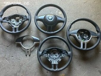 Renovované upravené volanty BMW E46 - různé typy