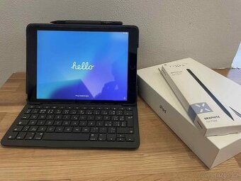 Apple IPad 9. generace + klávesnice LOGITECH + stylus FIXED