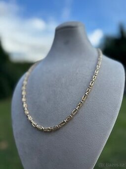 Zlatý řetěz KRÁLOVSKÁ VAZBA - 18.8G 65cm 585 14k NOVÝ ZLATO