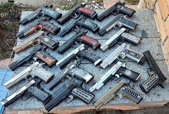 predám zbierku airsoft a vzduchové pistole + rôzne príšl.