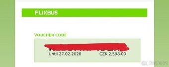 Flixbus Voucher