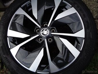 škoda karoq r18 nová alu kola 5x112 černá