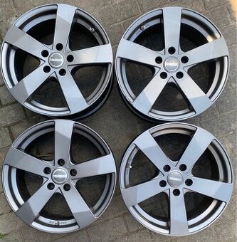 Alu disky Dezent, 5x112, R17, šedé, ET35