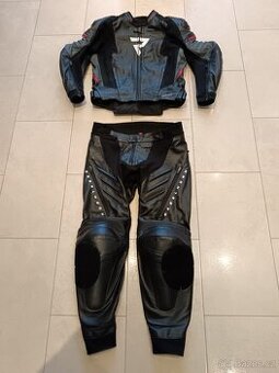 Rebelhorn Veloce-Pánská kožená moto kombinéza, dvoudílná