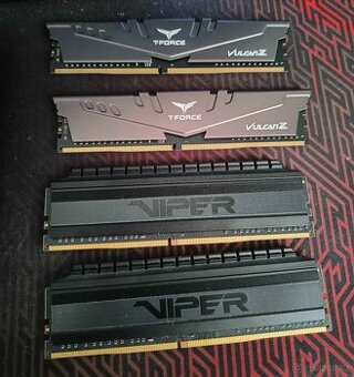 Prodám DDR4 RAM 32GB (4×8GB) 3200 MHz CL16