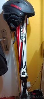 Dětské lyže 140 + helma Lumen