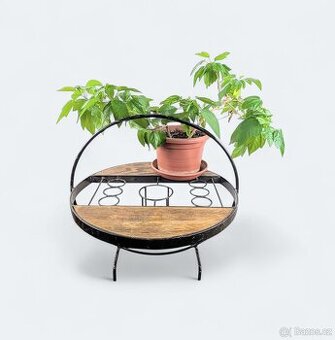 Retro květinový stojan