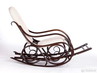 Starožitné houpací křeslo THONET.