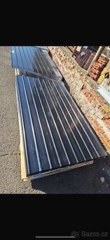 Nové trapézové a vlnkové plechy s povrchovou úpr. RAL 7016 - 1