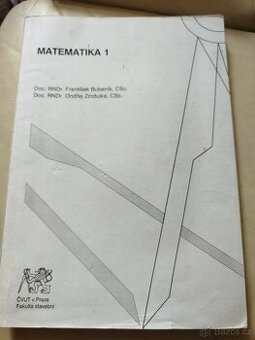 Matematika 1 - ČVUT