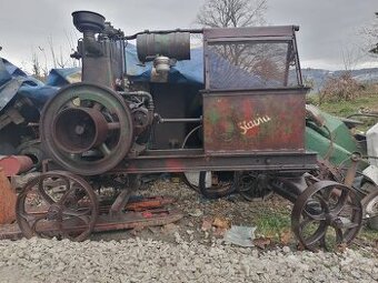Velký stabilní motor Slavia Diesel