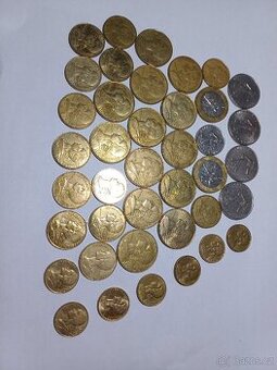 Francouzské mince různé ročníky - 1