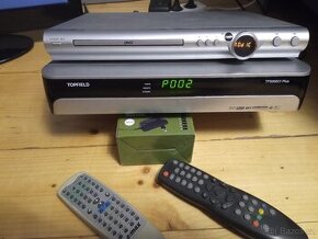 DVD přehrávač+Resciever satelit.