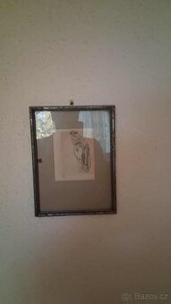 Staré originálne obrazy s podpismi autorov č.2