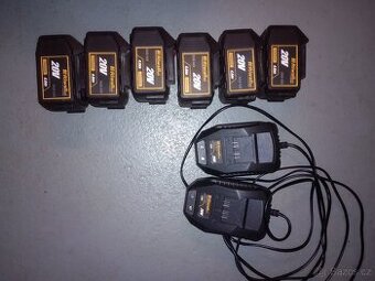 Aku sekačka Riwall PRO RALM 3820 set