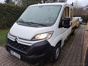 Citroen Jumper 2.2D,103kw,r.v.2021,dvoukabina,valník.,7-míst