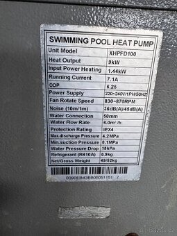 tepelne čerpadlo k bazénu - 1