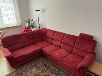 Rohová sedačka za odvoz