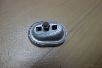 Retro odrazka sklo & hliník - 1