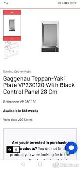 Plynový gril Gaggenau