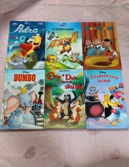 Dětské knížky Disney – 6 ks