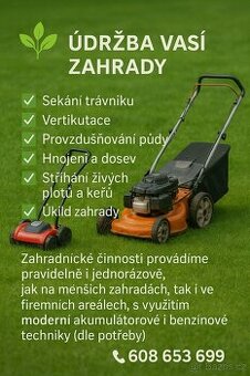 Údržba vaši zahrady - 1